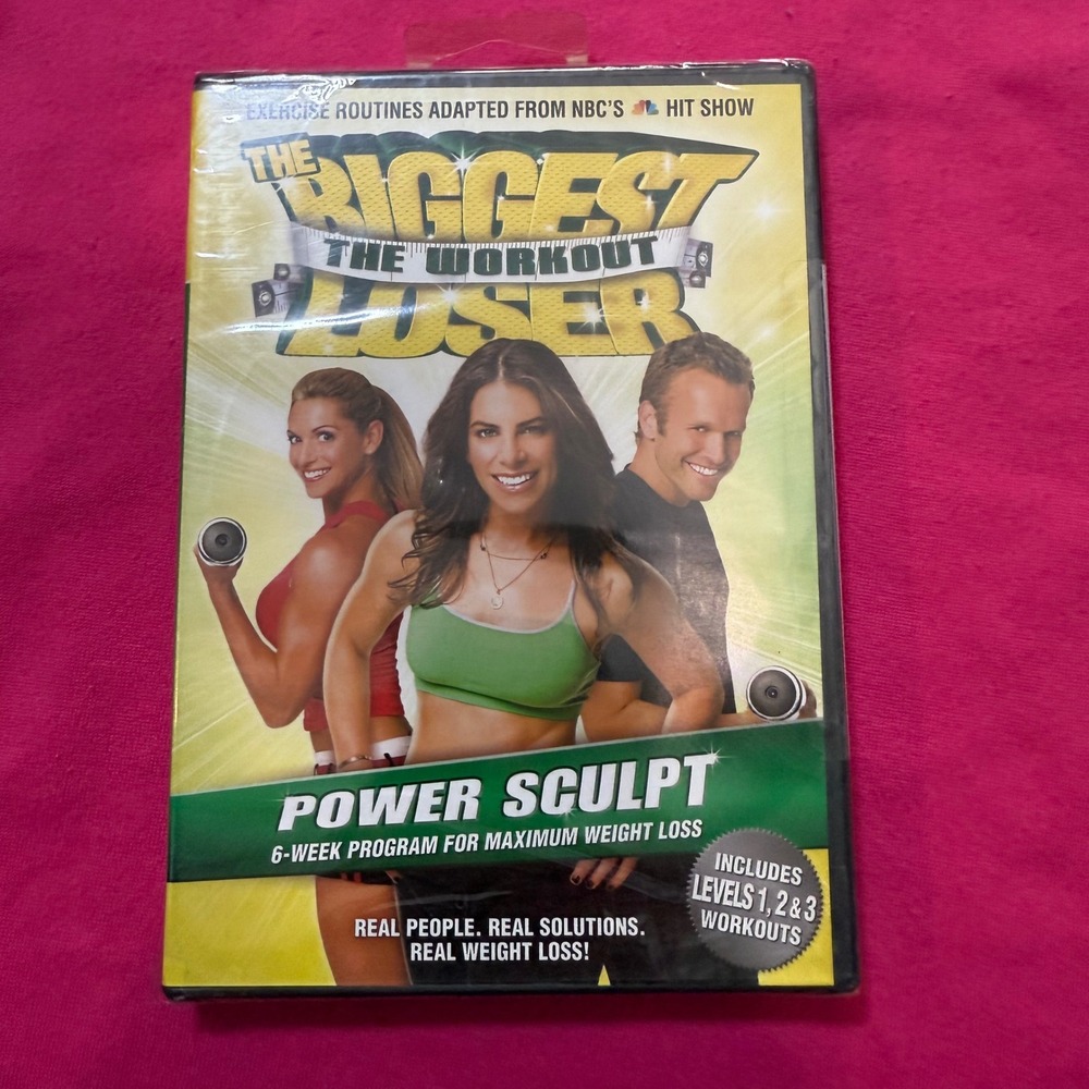 The Biggest Loser Power Sculpt 6 Week Program DVD‎ Workout Fitness